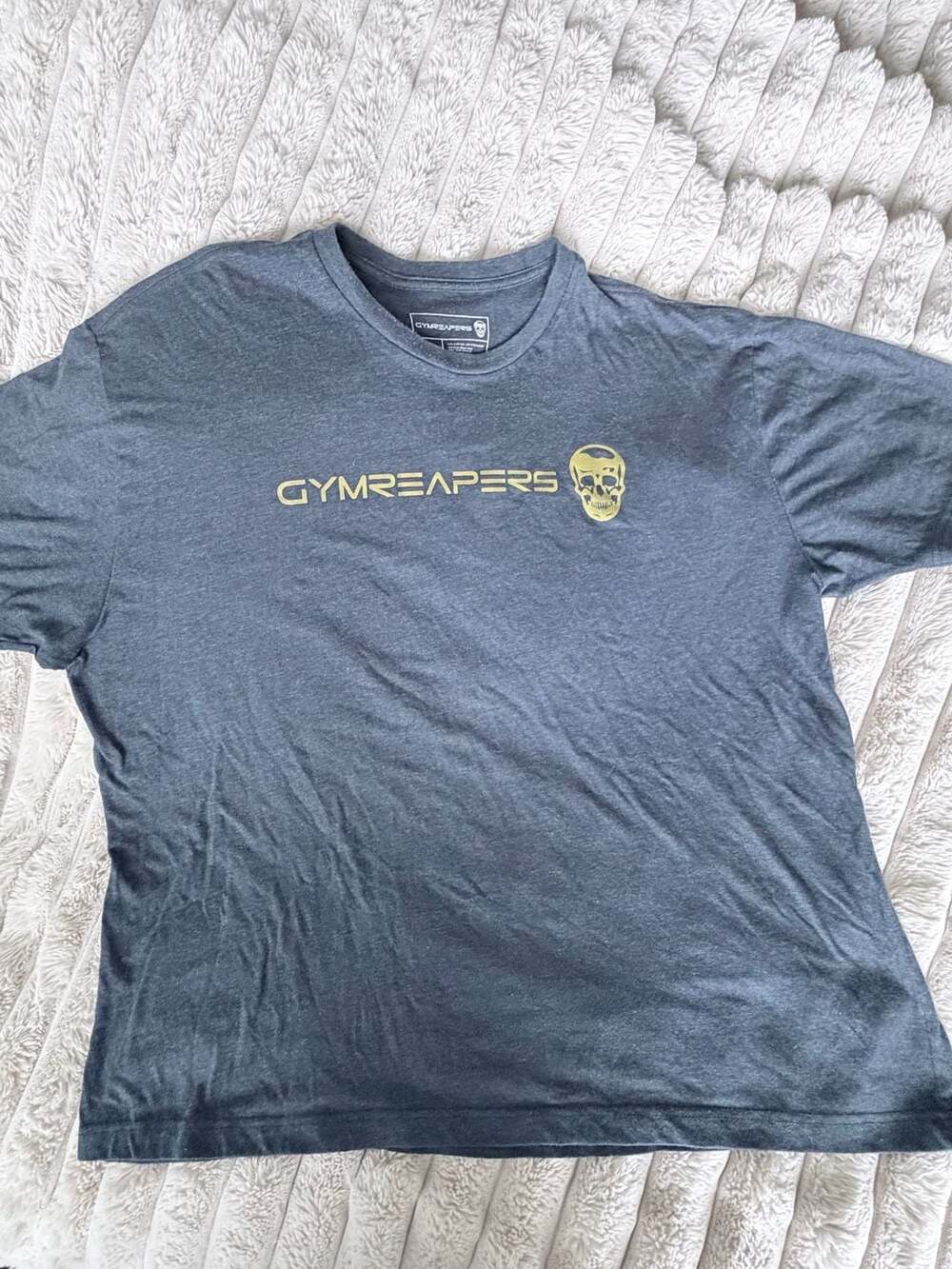Gym Reaper Basic Shirt - Navy/Gold,